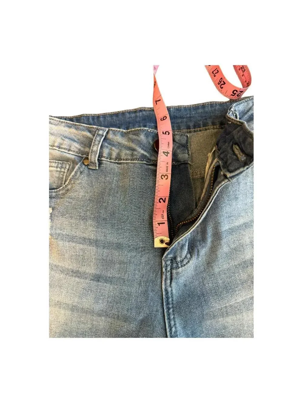 Brand Unknown | Women's Blue Jean Shorts | Size L | 0869